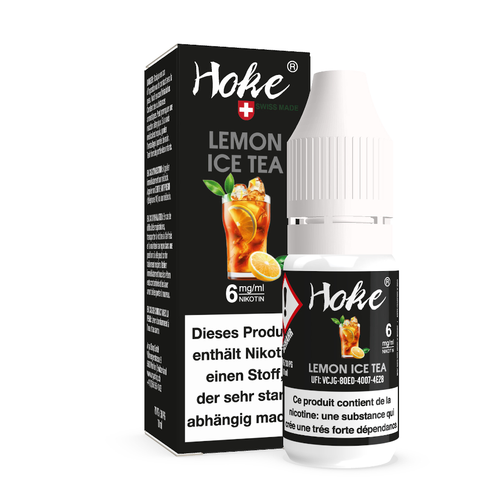 Hoke Liquid 10ml - Lemon Ice Tea (6mg/ml)