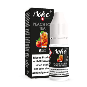 Hoke Liquid 10ml - Peach Ice Tea (6mg/ml)