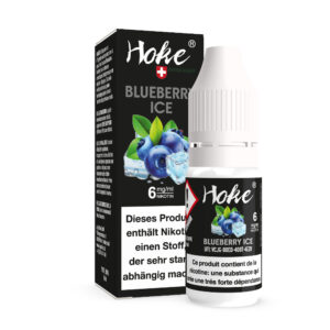 Hoke Liquid 10ml - Blueberry Ice (6mg/ml)