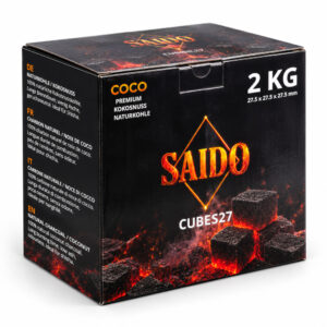 SAIDO 2Kg Naturkohle 27mm