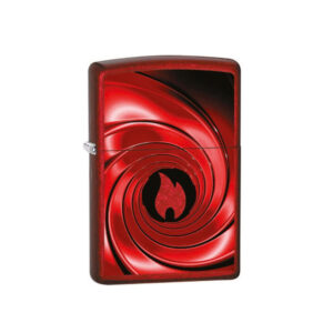 Zippo Feuerzeug | Red Swirl Design