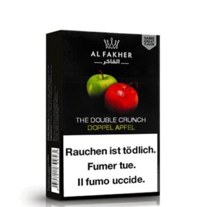 10x Al Fakher Shisha Tabak - Doppelapfel (50g)