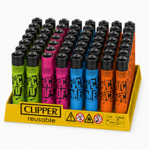 48x Clipper F*CK ALL Feuerzeug