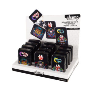 CHAMP Japan Demons WP Flint Lighter (12x)