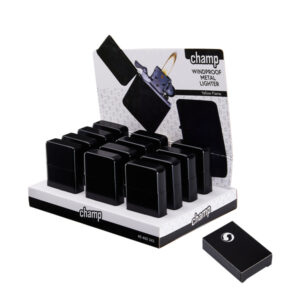 CHAMP Blackmat WP Flint Lighter (12x)