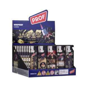 PROF 3D Effect Casino Feuerzeug Slidecap (50x)