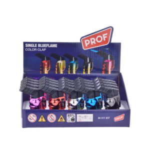 PROF Anodized Blue Flame Feuerzeug (20x)