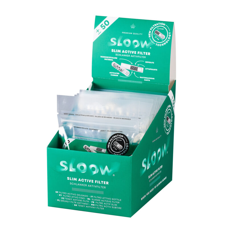 SLOOW Aktivkohlefilter 6mm (50 Stück) – Bild 2