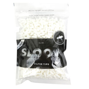 SLOOW Slim Zigarettenfilter Schwarz 6 mm (1000x)