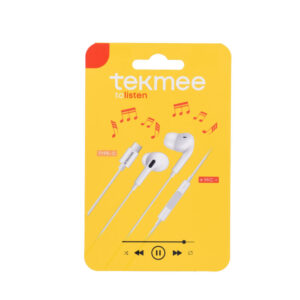 TEKMEE Stereo USB-C In-Ear Kopfhörer mit Mikrofon