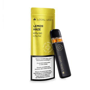 Local Weed – Lemon Haze Vollspektrum CBD Mehrweg Vape 40%