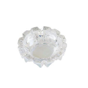 Champ Rainbow Round Glass Ashtray