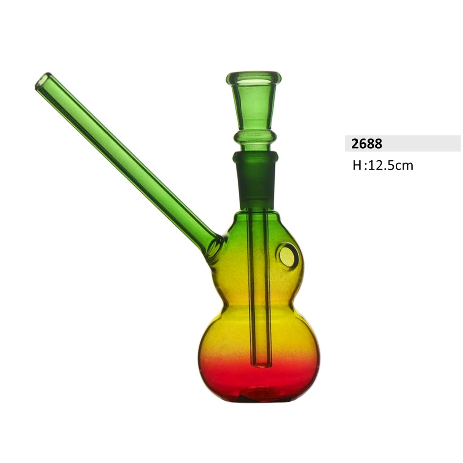 Kleine Glasbong Rasta