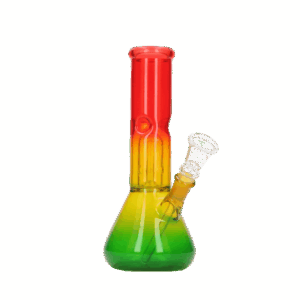 Glasbong Ice mit Percolator Rasta