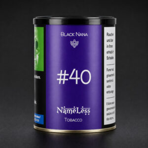 Nameless Shisha Tabak 1kg - Black Nana
