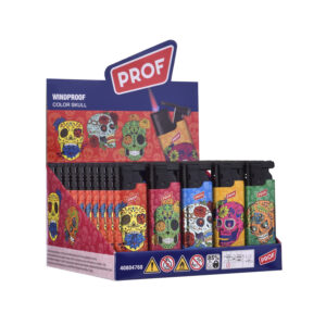 Prof 3D Effect Color Skull Slidecap (50x)